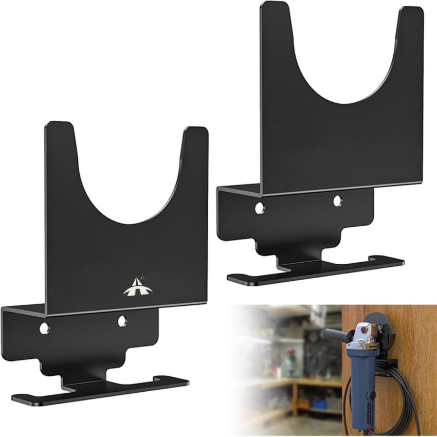 2-Pack Angle Grinder Holder - Wall Mount Bracket For 5-inch Grinders
