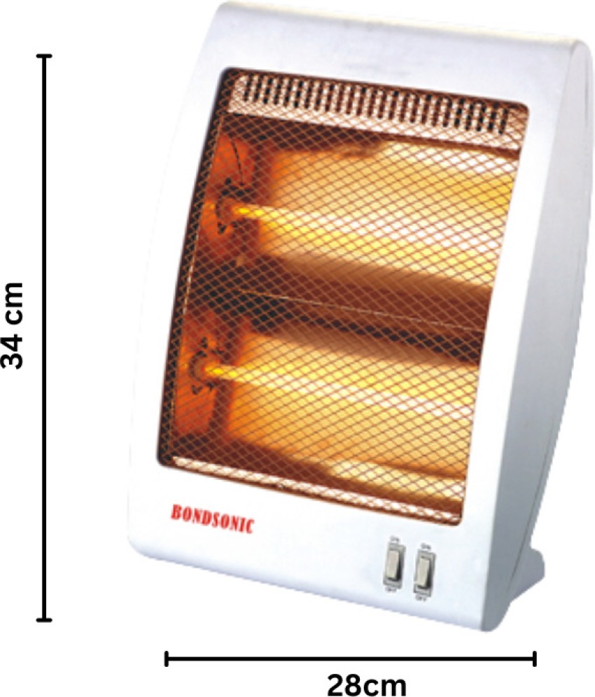 Halogen Heater Bar Quartz Heater BONDSONIC Bar Quartz Heater 800W