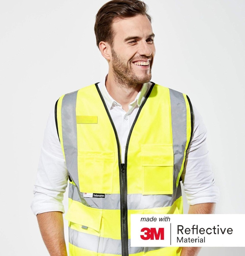 Dromex High Visibility Reflective Safety Jacket Makro