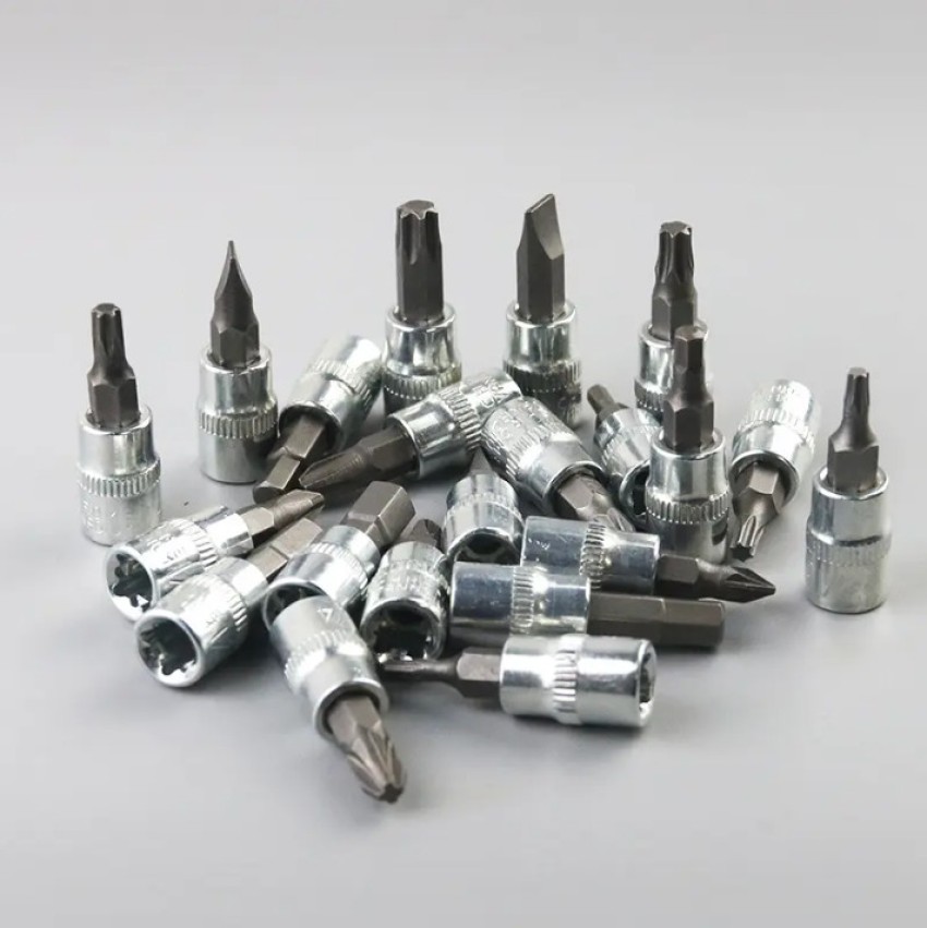 CAPTAIN K PRODUCTS Tools Set 46pcs 1/4-Inch Socket Set