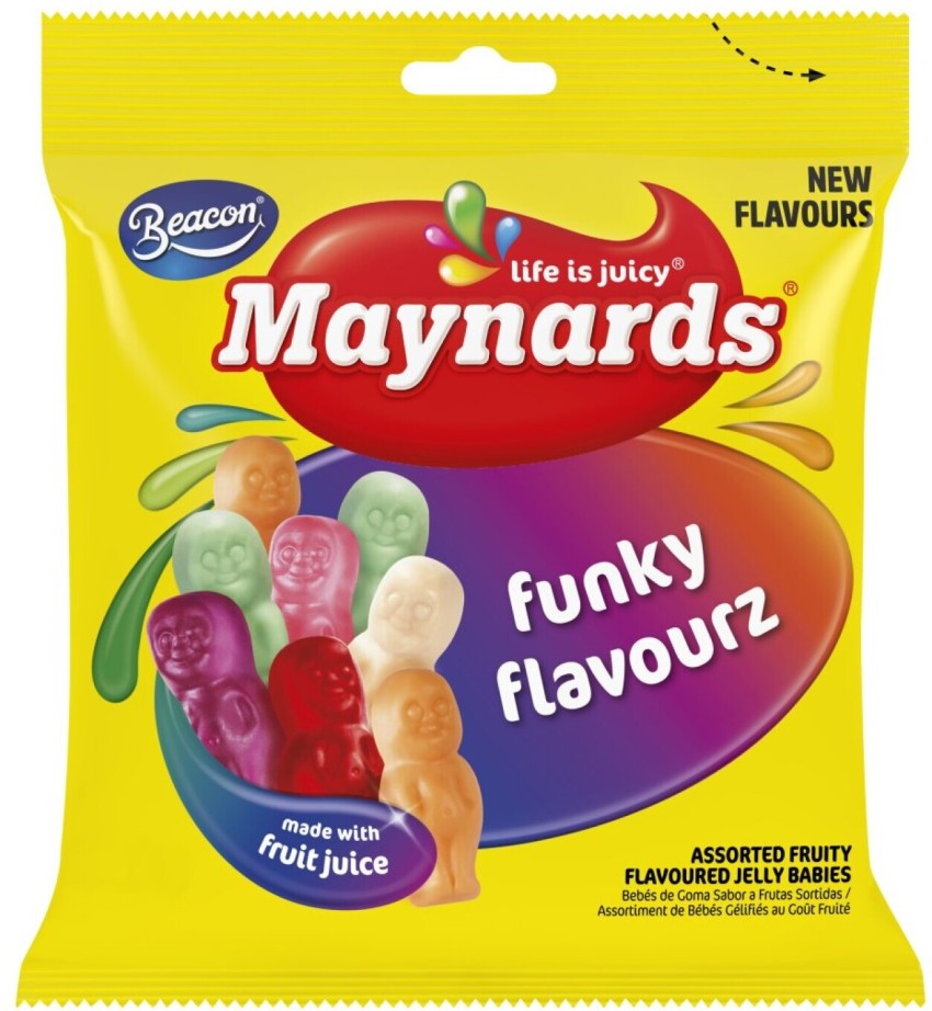 Maynards Jelly Babies Funky Flavours Funky Jelly Sweets Makro