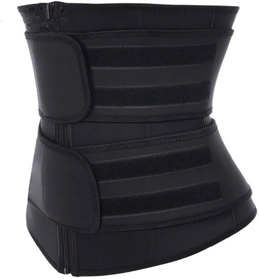 Generic Waist Training Corset Double Strap and Zip Waist Shaper