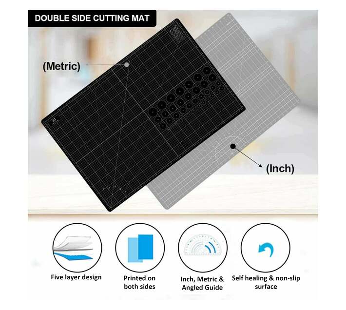 A1 Cutting Mat & Utility Knife Set Makro