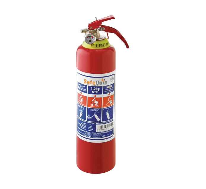 Safe Quip 1 kg Fire Extinguisher with Bracket 