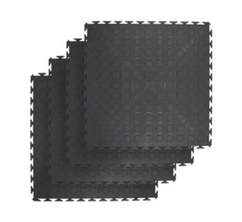 Matco 1 m² PVC Interlocking Tiles 4-Pack 