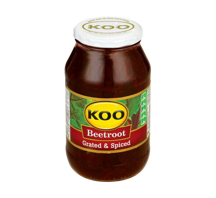 KOO Beetroot Grated Jars (1 x 780g)