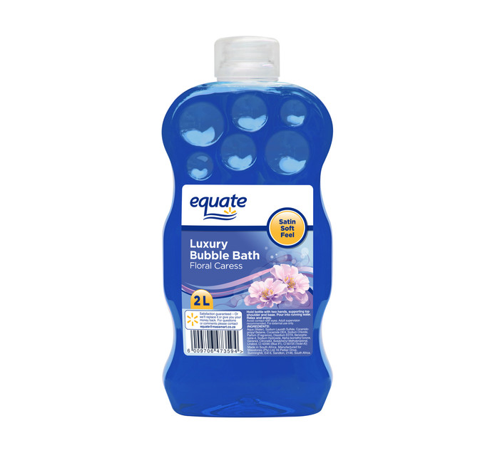 EQUATE Bubble Bath Floral Caress (1 x 2lt) Bath additives Bath
