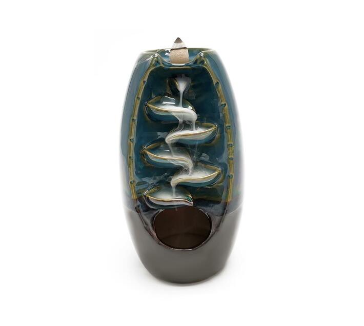 Ceramic Waterfall Reverse Flow Incense Burner Ornament Makro