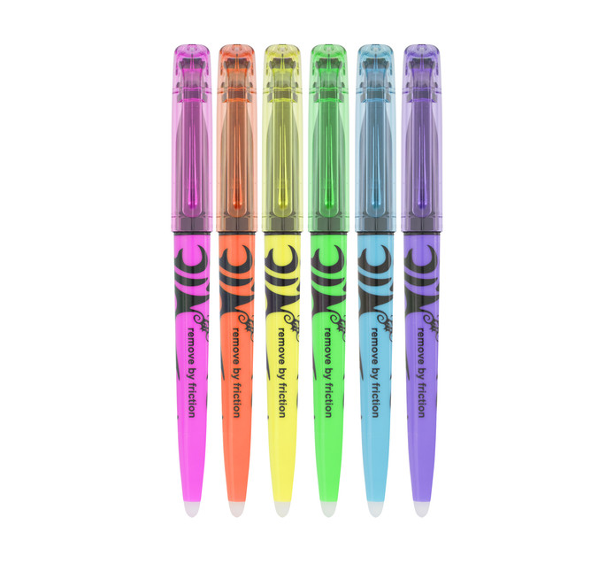 Pilot FriXion Highlighters Chisel Tip 6-Pack 