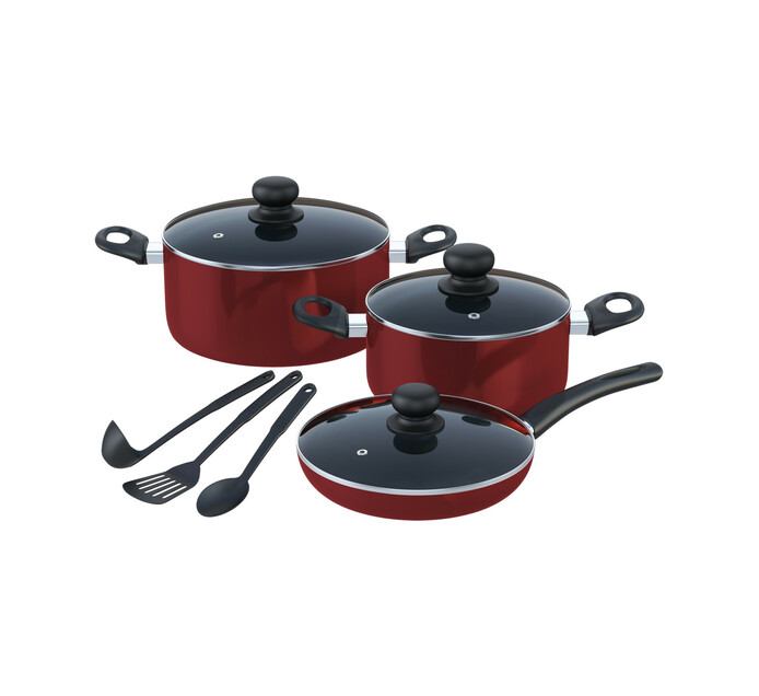 Read 9Piece NonStick Cookware Set Makro