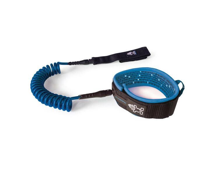 SUP Ankle Cuff Coil Race Leash 8Ft Makro