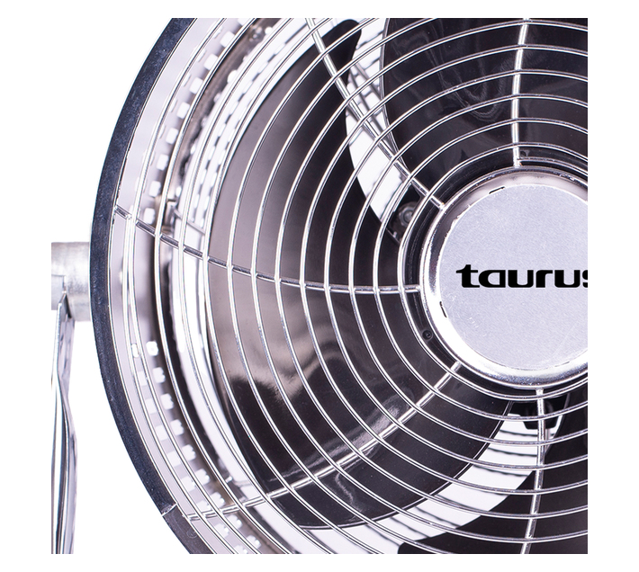 TAURUS FAN 3 SPEED FLOOR FAN STEEL SILVER 25CM 80W Makro