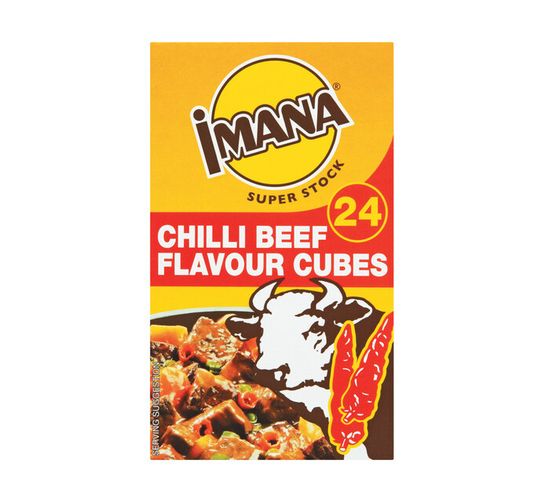 Imana Stock Cubes Chilli Beef (10 x 24's)