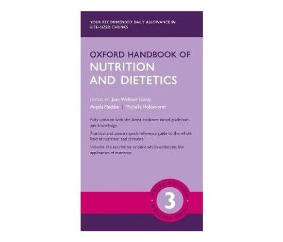 Oxford Handbook of Nutrition and Dietetics 3e (Paperback / softback)
