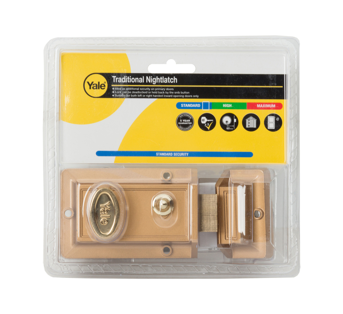 YALE TRADITIONAL NIGHTLATCH Door Locks Door Locks Door Locks & Padlocks Security