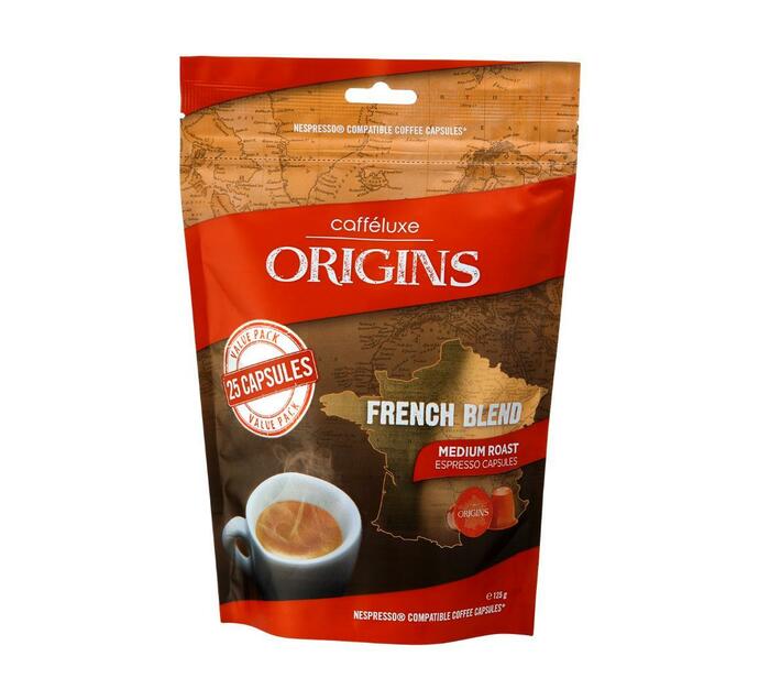Caffeluxe Origins French Blend Nespresso® Compatible Capsules