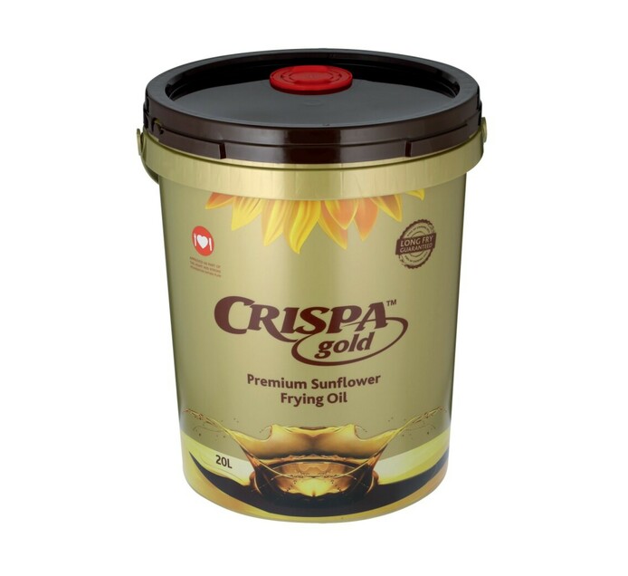 Crispa Gold Sunflower Oil (1 x 20 l) Makro