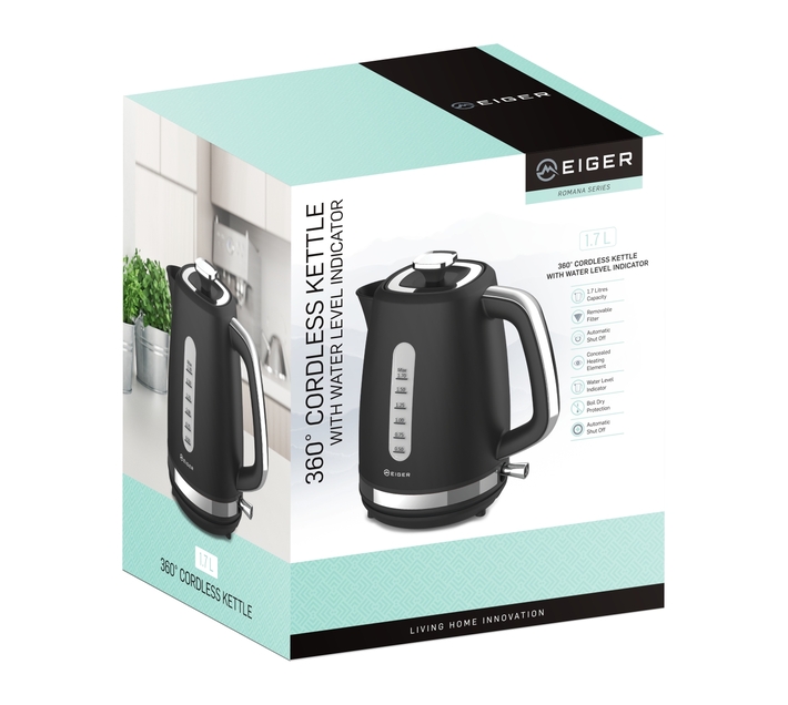 Eiger Romana 1.7L Kettle Black Makro