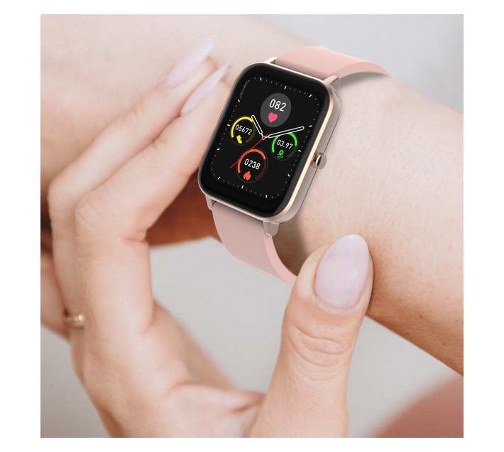 Volkano Smart Watch with Blood Oxygen & Heart Rate Monitor Azure