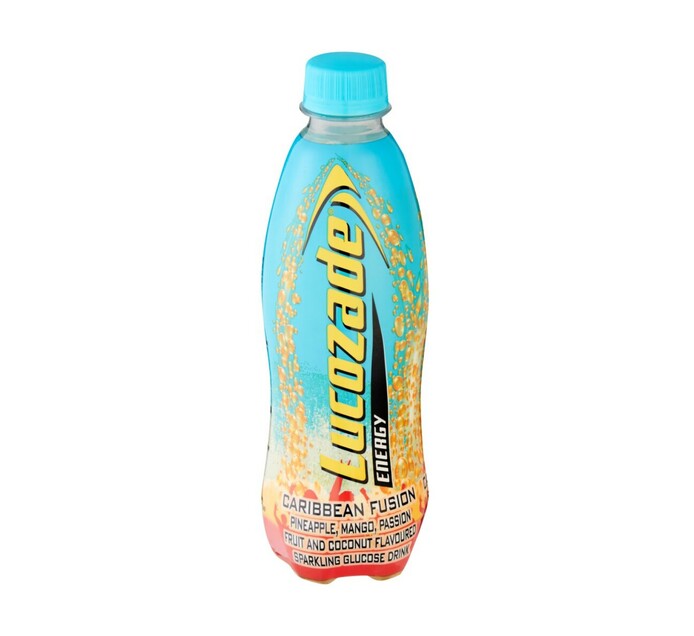 Lucozade Energy Drink Caribbean Fussion (6 x 360ml)