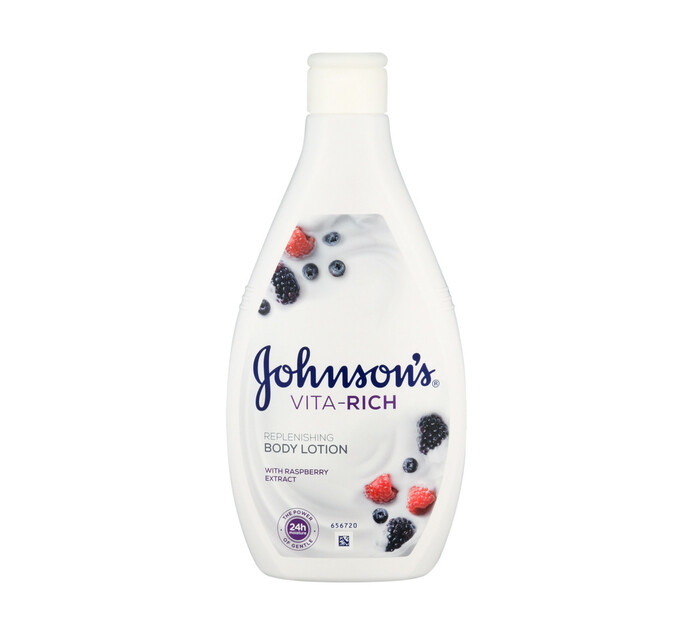Johnsons Vita Rich Body Lotion Replenishing (1 x 400ml) Hand and Body