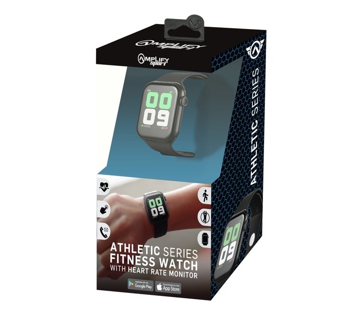 Amplify Fitness Smart Watch with Heart Rate Monitor Athletic Series