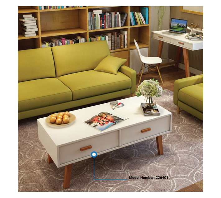 Two Drawer Base Coffee Table Makro