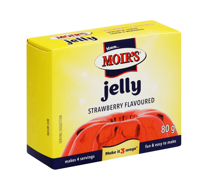 Moir's Jelly Strawberry (1 x 80g)