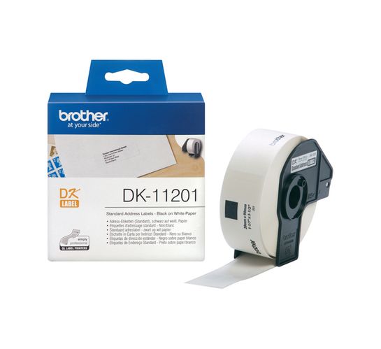Brother 29 mm x 90 mm DK-11201 Standard Address Labels 