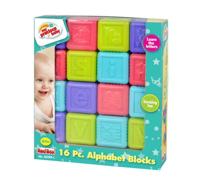 Redbox 16-Piece Alphabet Blocks 