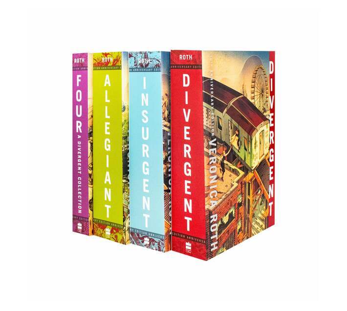 Divergent Book Collection, with Bookmark Makro