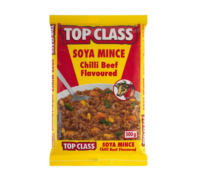 TOP CLASS SOYA MINCE 500G, CHILLI BEEF Makro