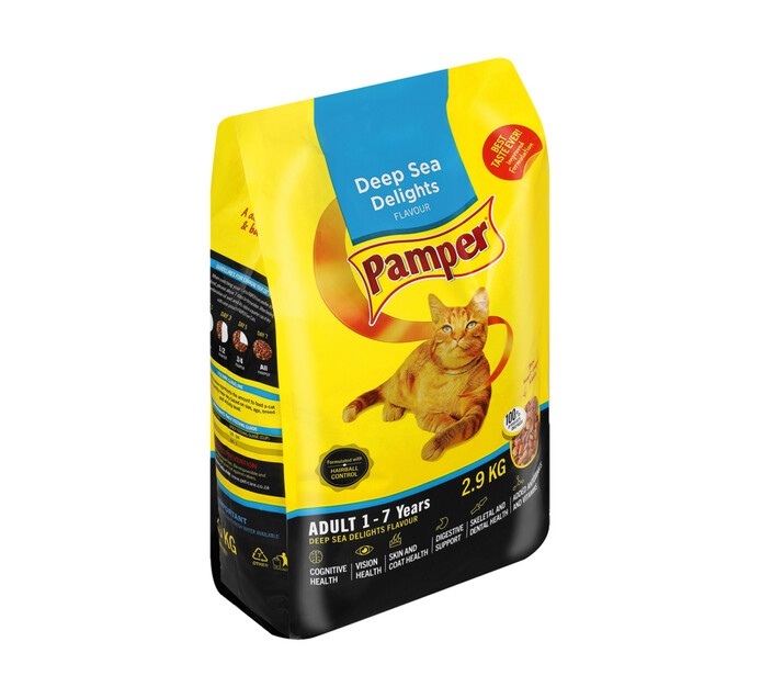 PAMPER CAT FOOD 2.9KG,DEEPSEA DELIGHT
