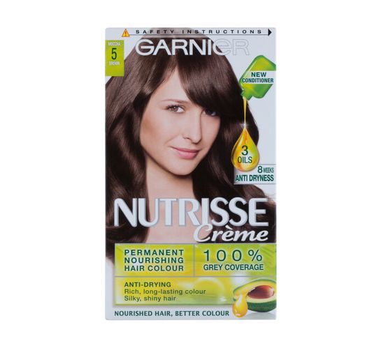 Garnier Nutrisse Hair Colour 5 Brown (1 x 1's)