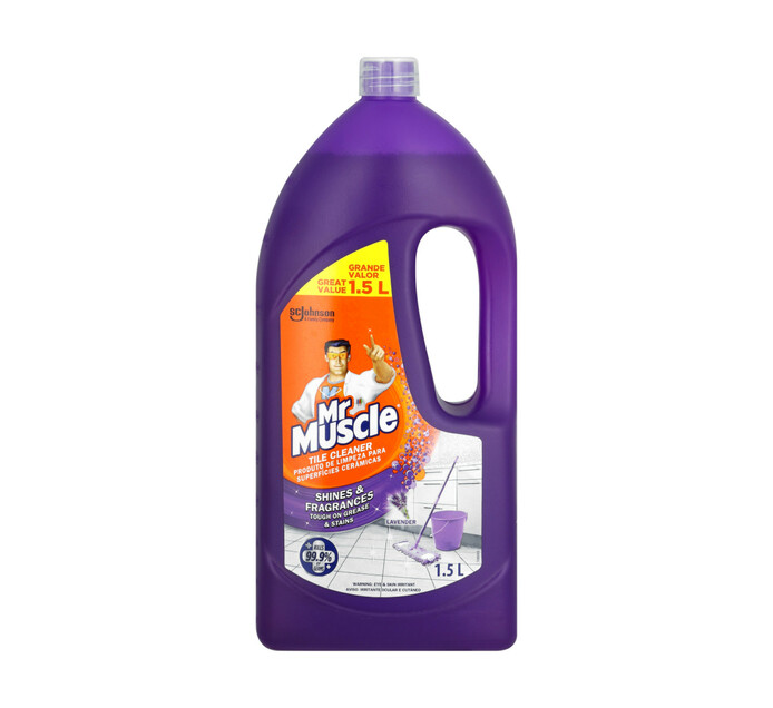 Mr Muscle Tile Cleaner Lavender Fields (1 x 1.5l) Makro
