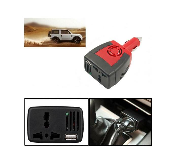 USB Car 200W Power Inverter 220V AC + 5V Makro