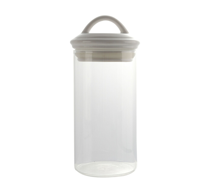 O'lala 950 ml Storage Jar with Ceramic Lid Makro