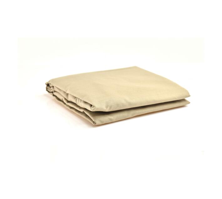 LARGE COT FITTED SHEET NATURAL Makro