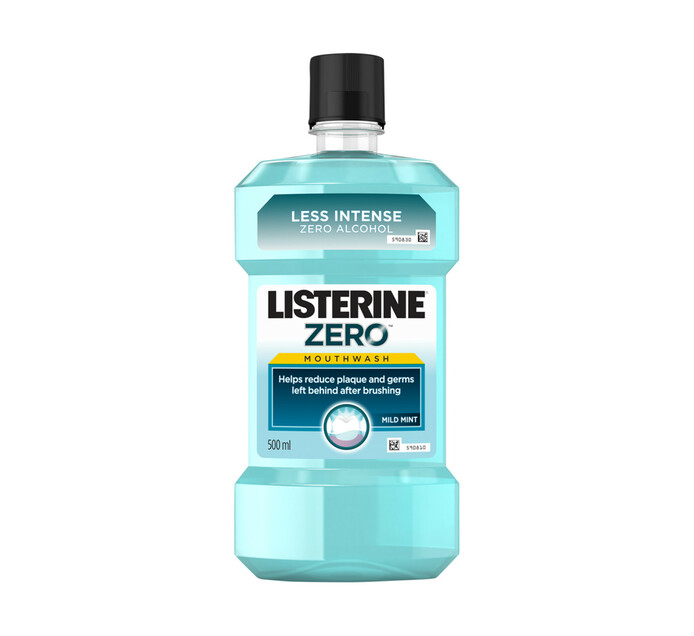 Listerine Mouthwash Zero (12 x 500ml)