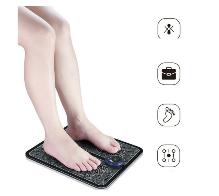 Rechargeable EMS Physiotherapy Wireless Muscle Stimulator Foot Massager