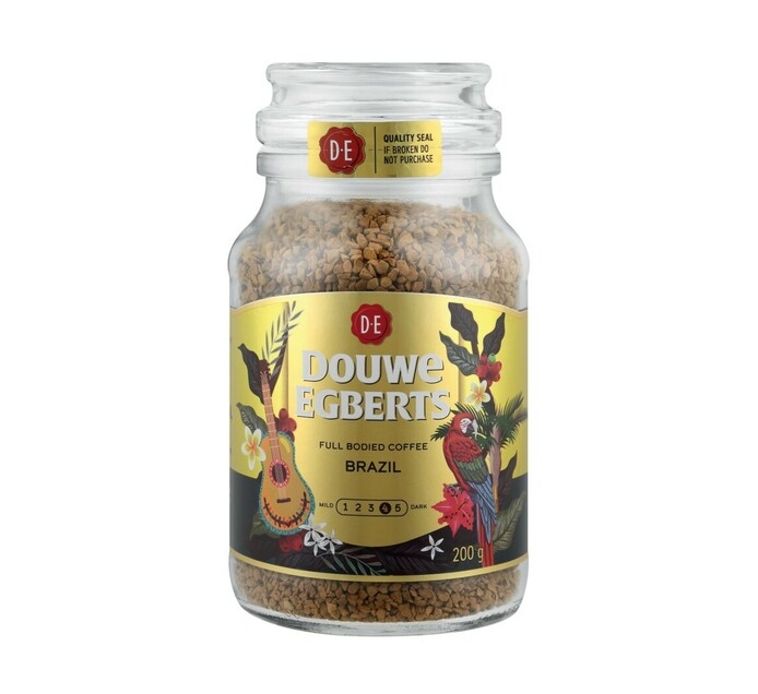 Douwe Egberts Instant Coffee Brazil (200g) Makro