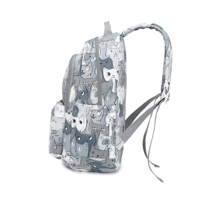 Student CatTastic Cat Print Backpack Makro