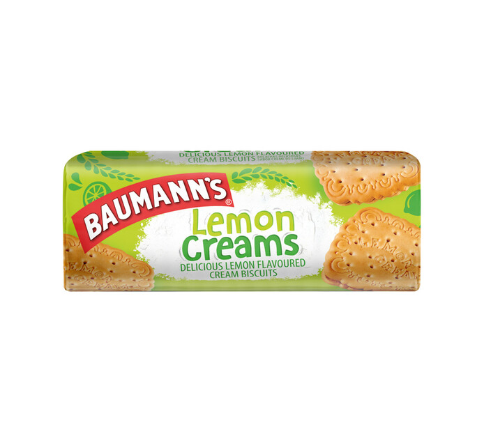 Baumann's Lemon Creams Biscuits (12 x 200g)