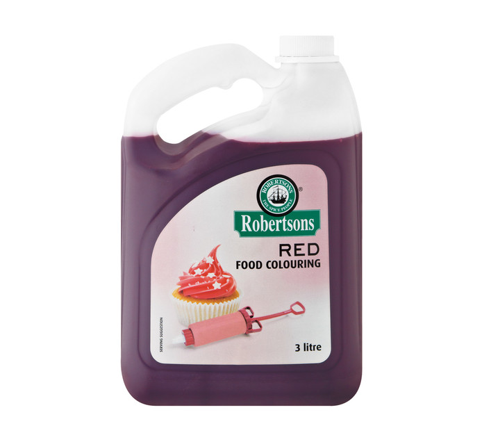 Robertsons Food Colouring Red (1 x 3lt)