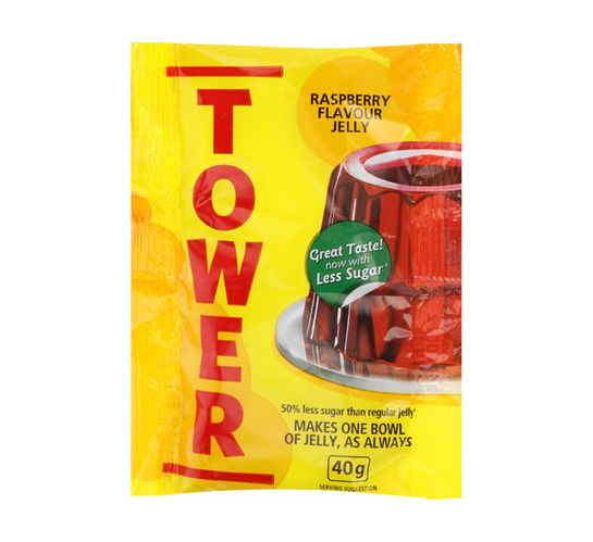 Tower Jelly Sachets Assorted (36 x 40g)