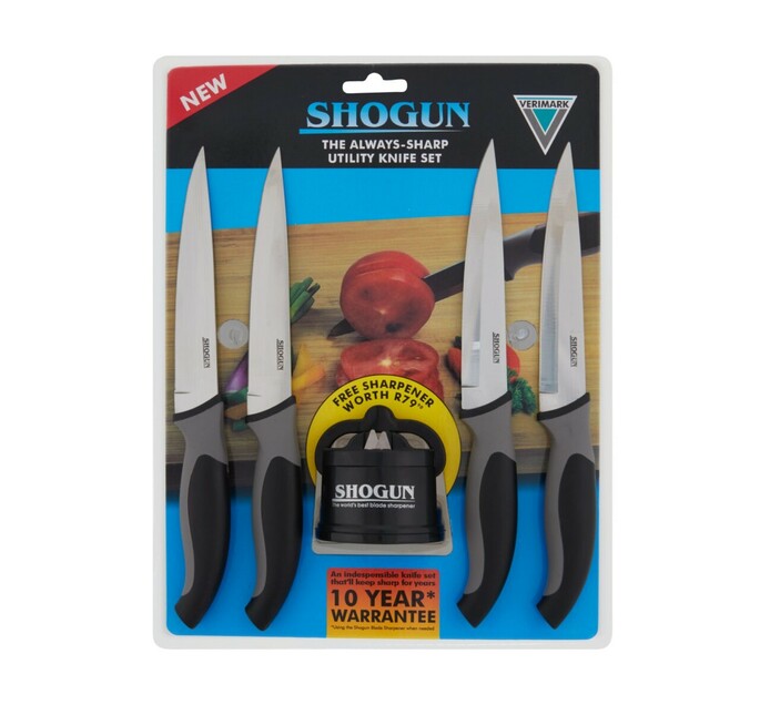 SHOGUN KNIFE AND SHARPENING SET Makro