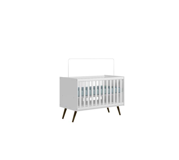 Linx 2X1 Baby Crib White Makro