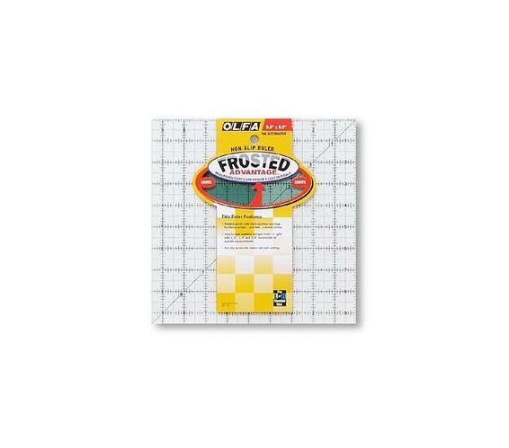 QUILT RULER 9 X 9 SQUARE WITH GRID