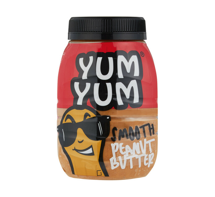 Yum Yum Peanut Butter Smooth (12 x 800g) Makro