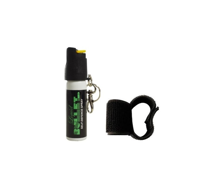 Liquid Bullet Pepper Spray Keychain 20ml with Jogger Strap Makro
